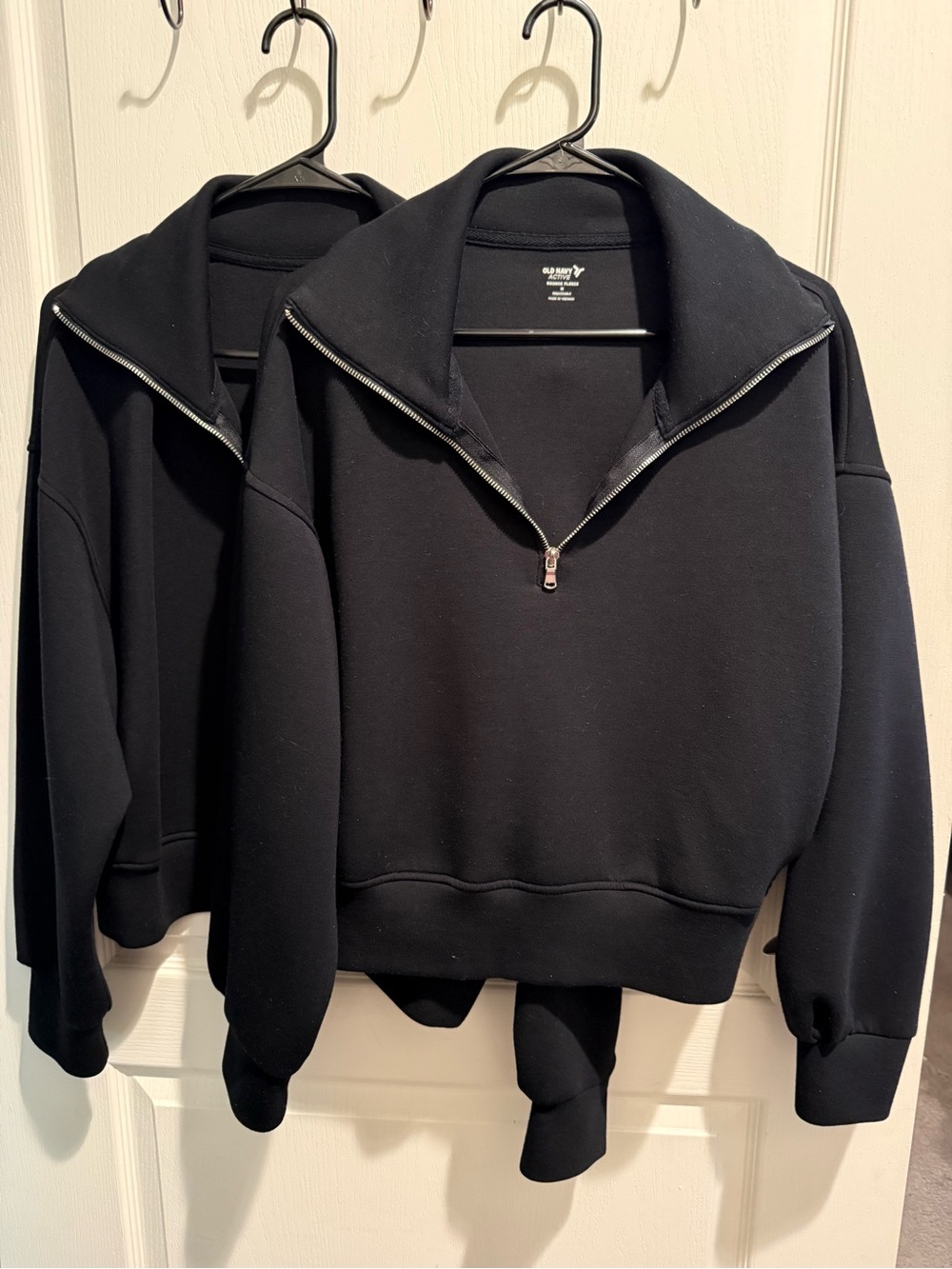 Black Half-Zip Pullover Sweater
